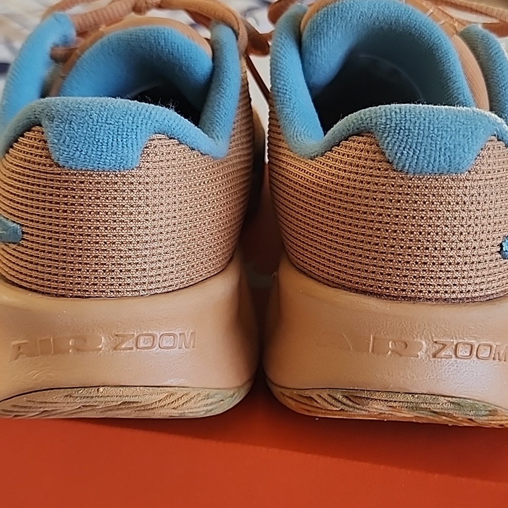 Nike Women's Zoom Challenge Pickleball Shoes, Copper Moon/Glacier Blue Size 6 - Picture 5 of 13